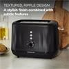 KENWOD RIPPLE BLACK TOASTER