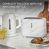KENWOOD RIPPLE WHITE TOASTER