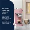 DELONGHI DEDICA DUE COFFEE MACHINE PINK