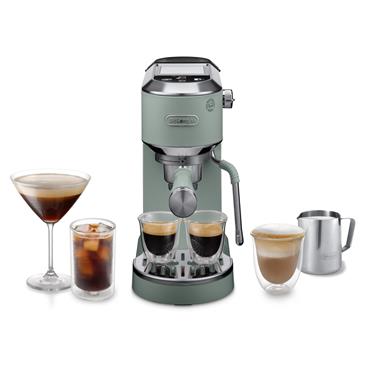 DELONGHI DEDICA DUE COFFEE MACHINE GREEN
