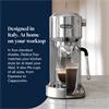 DELONGHI DEDICA DUE COFFEE MACHINE SILVER