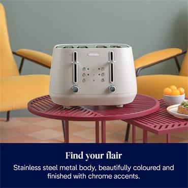 DELONGHI CTY4003.BG TOASTER BEIGE