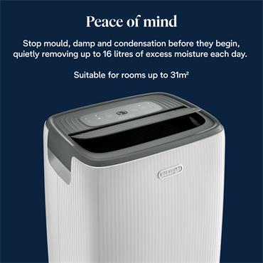 DELONGHI DEP216 16 LITRE DEHUMIDIFIER