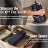 NINJA STAYSHARP 13P KNIFE BK SET & SHARPENER BLACK