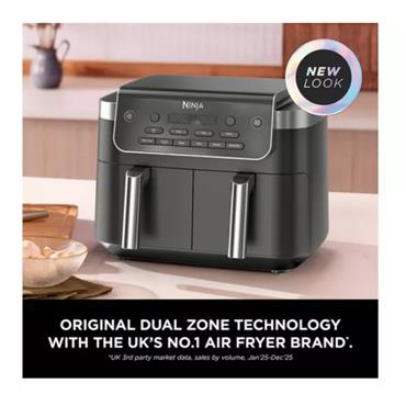 NINJA DZ801UK DUALZONE 7.6L 2-DRAWER AIR FRYER