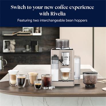 DELONGHI RIVELIA BEAN TO CUP BIEGE