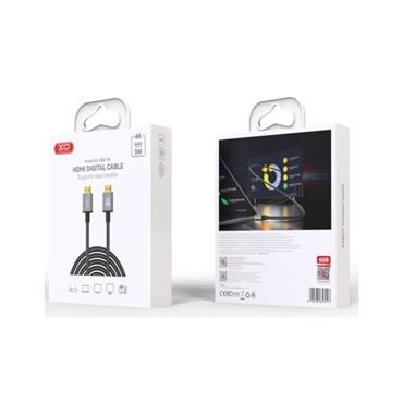 XO GB017B 5M HDMI TO HDMI METAL ADAPTER CABLE