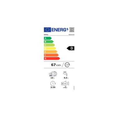 BELLING 45CM INT. DISHWASHER BIDW1063