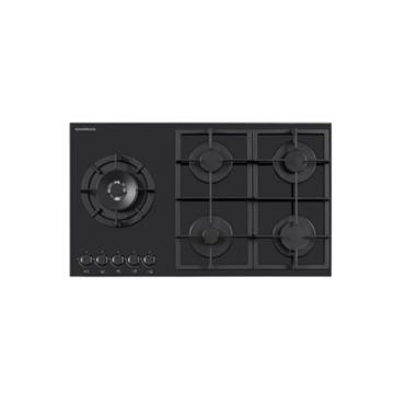 NORDMENDE HGX904BGL GAS ON GLAS 90CM HOB