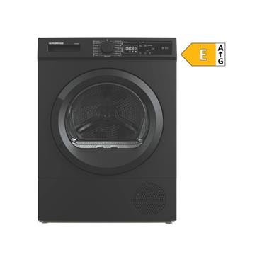 NORDMENDE TDHPE80DIX 8KG INOX HEAT PUMP DRYER