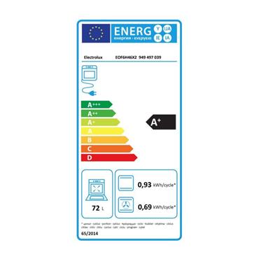 ELECTROLUX EOF6H46X2 MULTIFUNCTIONAL OVEN