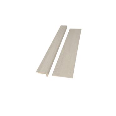 LIZZY OAK GREY WOOD GRAIN TOP STEP TRANS STAIR N&R