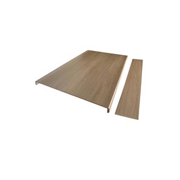 ROICHA OAK BEIGE WOOD GRAIN DOUBLE WINDR STAIR T&R