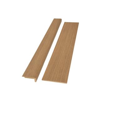 HONEY OAK WOOD GRAIN TOP STEP TRANSITION STAIR N&R
