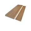 LIGHT OAK WOOD GRAIN BULLNOSE STAIR TREAD & RISER