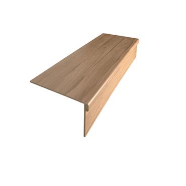 WILD OAK WOOD GRAIN SINGLE STAIR TREAD & RISER