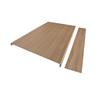 WILD OAK WOOD GRAIN DOUBLE WINDER STAIR T&R