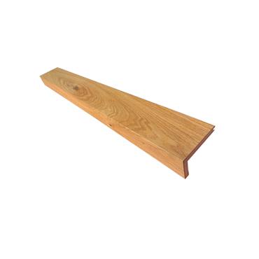 MOUNTAIN RUSTIC OAK STAIR TREAD BRUSHED MATT LAC