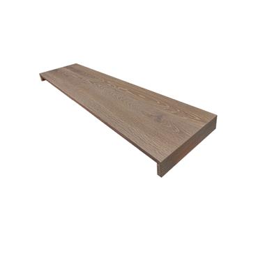MOUNTAIN RIDGE BULLNOSE STAIR TRD RUST OAK MAT LAC