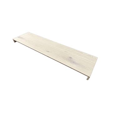 MOUNTAIN CHALK BULLNOSE STAIR TRD RUS OAK MATT LAC
