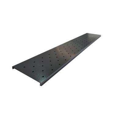 SATUS FENCE ROUND HOLES GATE TRELLIS PANEL 1100MM ANTHRACITE GREY