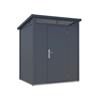 SATUS STANDARD SHED 4' X 6' ANTHRACITE GREY