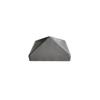 SATUS FENCE 1P POST CAP M GREY