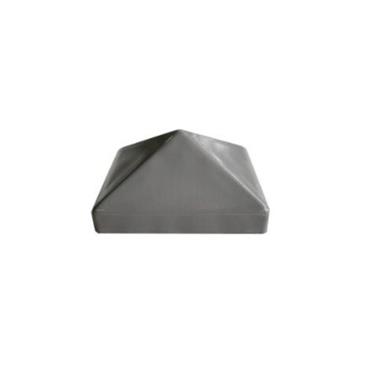 SATUS FENCE 1P CAP FOR CONCRETE H POST SLEEVE MGREY