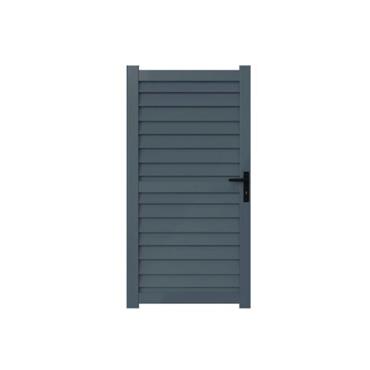 SATUS FENCE ST GD GATE 900MMX1765MM FULL ASSEM MGREY