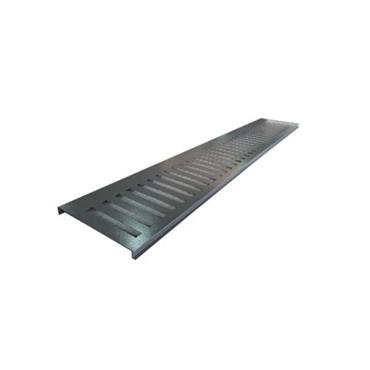 SATUS FENCE VERTICAL LINES GATE TRELLIS PANEL 1100MM M GREY