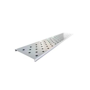 SATUS FENCE SQUARE HOLES GATE TRELLIS PANEL 1100MM G GREY