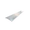 SATUS FENCE ROUND HOLES GATE TRELLIS PANEL 1100MM G GREY