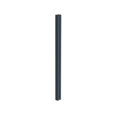 SATUS FENCE STD GARDEN GATE FENCE POST 2450MM H ANTHRACITE GREY