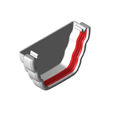 FREEFLOW OGEE STOPEND WHITE EXT