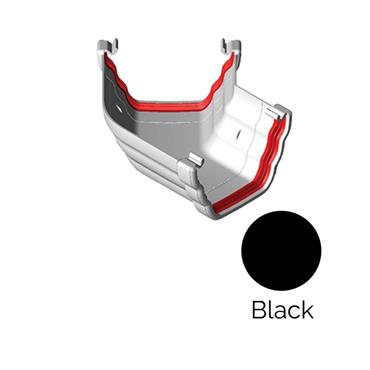 FREEFLOW 135' OGEE GUTTER ANGLE BLACK