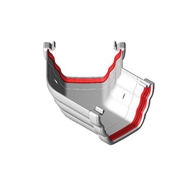 FREEFLOW 135' OGEE GUTTER ANGLE WHITE