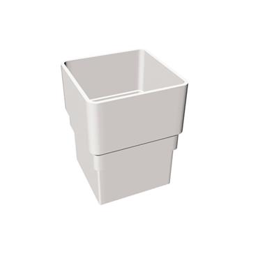 FREEFLOW SQ PIPE SOCKET WHITE