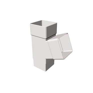 FREEFLOW SQ 112' BRANCH WHITE