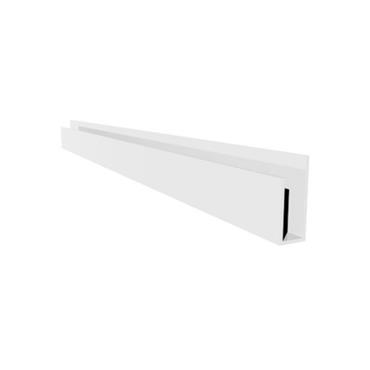 FREEFOAM WHITE J TRIM 5M FOR PVC SOFFIT