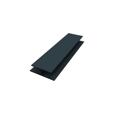 FREEFOAM BLACK H TRIM 5M FOR PVC SOFFIT