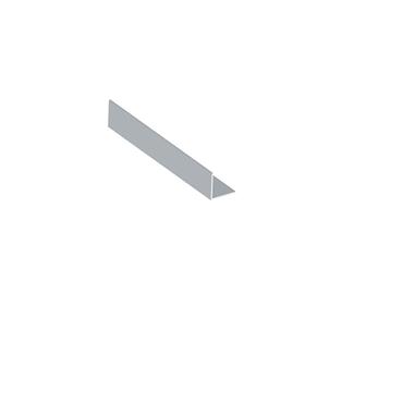 FREEFOAM PVC 90 DEG RIGID ANGLE 50 X 50MM WHITE