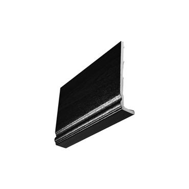 FREEFOAM BLACK FASCIA 390MM OGEE 10MM 5M LEN