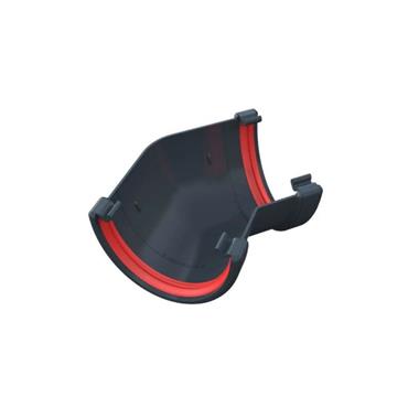 FREEFLOW DEEP 135^ GUTTER BEND ANTHRACITE GREY
