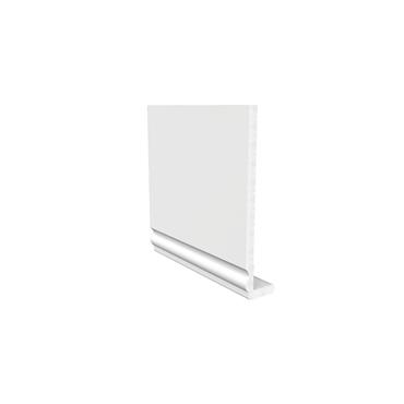 FREEFOAM 390MM WHITE FASCIA 10MM OGEE 5M