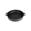 CAST IRON GRIDDLE PAN BBQ INSERT