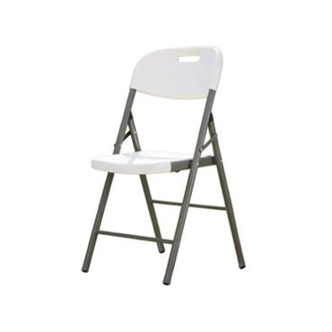 Classic Collection White Foldable Chair
