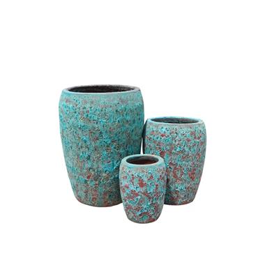 LEMONFIELD HEBA ATLANTIS PLANTER D37H47CM