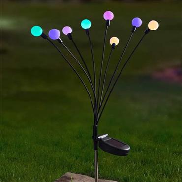 8-STEM GLOGLOBES - MULTI COLOURED