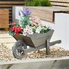 WHEELBARROW PLANTER - SLATE - FSC 1