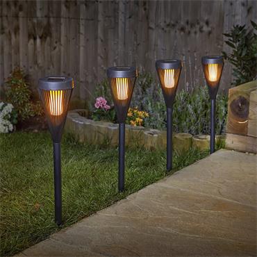 URBANE FLAMING STAKE LIGHT